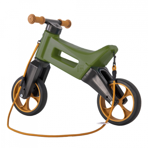Bicicleta fara pedale Funny Wheels Rider SuperSport 2 in 1 Khaki [6]