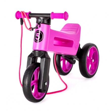 Ciclism - Bicicleta fara pedale Funny Wheels Rider SuperSport 2 in 1 Violet