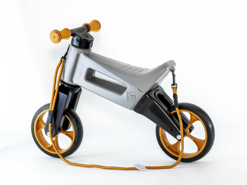 Bicicleta fara pedale Funny Wheels Rider SuperSport 2 in 1 Matte Grey [6]