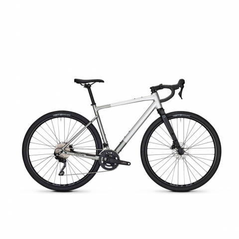 Ciclism - Bicicleta Focus Atlas 6.7 Nepalsilver/Steelgrey glossy - L(57)