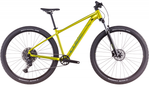 Ciclism - Bicicleta MTB CUBE AIM SLX FLASHLIME JUNIPER 2025 cadru L (19") - roti 29"
