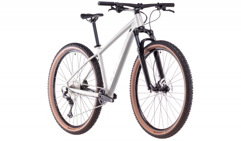 Bicicleta MTB CUBE ATTENTION PRO SWITCHGREY WHITE 2025 cadru S (15") - roti 27.5" [1]