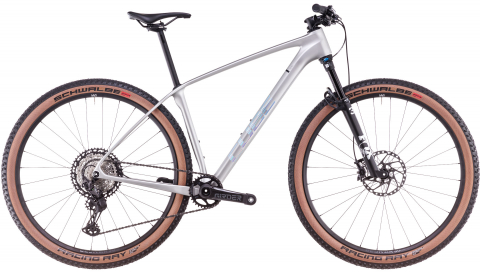 Biciclete mountain bike (MTB) - Bicicleta MTB CUBE REACTION C:62 RACE SLEEKGREY PRISM 2025 cadru L (19") - roti 29"