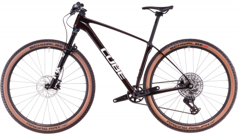 Bicicleta MTB CUBE REACTION C:62 SLX LIQUIDRED WHITE 2025 cadru L (19") - roti 29" [4]