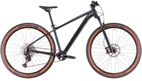 Ciclism - Bicicleta MTB CUBE REACTION SLX SLATEBLACK BLACK 2025 cadru L (19") - roti 29"