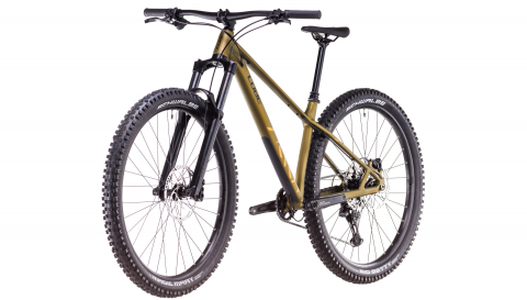 Bicicleta MTB CUBE REACTION TM ONE GOLDENLIME BLACK 2025 cadru M (17") - roti 29" [3]