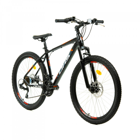 Bicicleta Mtb Dhs 2605 - 26 inch, M, Negru/Rosu [2]