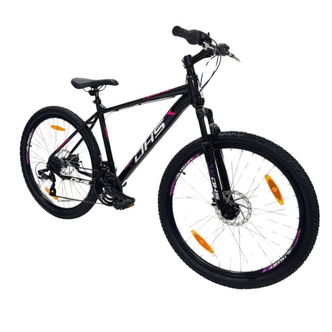 Bicicleta Mtb Dhs 2605 - 26 inch, M, Negru/Violet [1]
