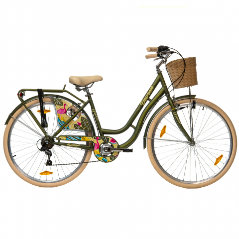 Ciclism - Bicicleta Oras Devron Grazia 6S - 28 Inch, M, Verde