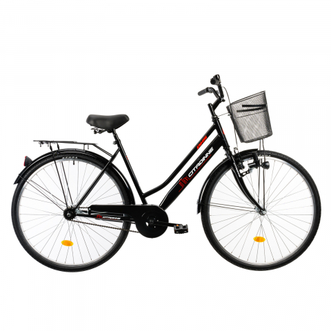 Biciclete - Bicicleta Oras Dhs Citadinne 2812 - 28 Inch, L, Negru