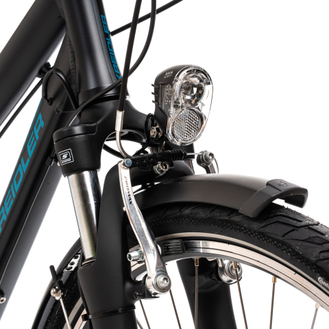 Bicicleta Oras Kreidler 1280 - 28 inch, M, Negru [4]