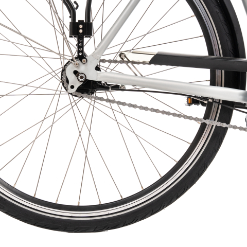 Bicicleta Oras Madrid 1247 - 28 inch, L, Gri deschis [3]