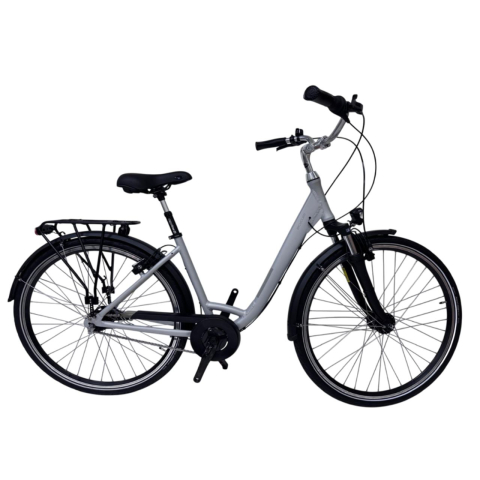 Biciclete - Bicicleta Oras Madrid 1248 - 28 inch, M, Gri deschis