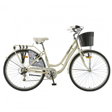 Ciclism - Bicicleta Oras Polar Grazia 6s - 28 inch, M, Alb