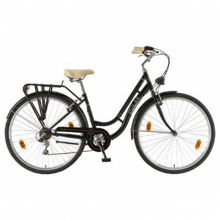 Ciclism - Bicicleta Oras Polar Grazia Retro 6s - 28 inch, M, Negru