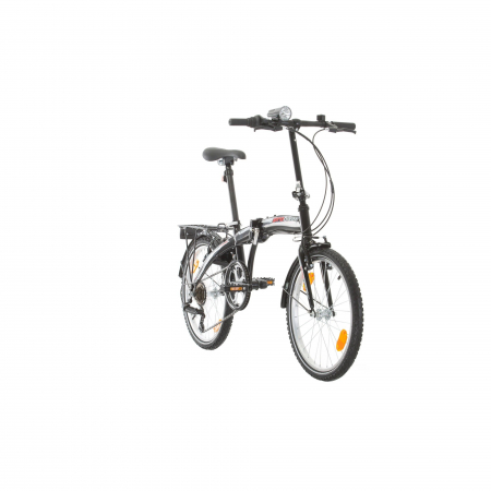 Bicicleta pliabila Sprint Probike Folding, 20 inch, 6 viteze, Negru/Rosu [1]