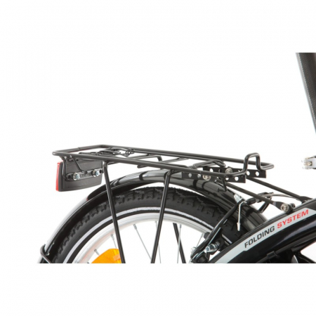 Bicicleta pliabila Sprint Probike Folding, 20 inch, 6 viteze, Negru/Rosu [5]