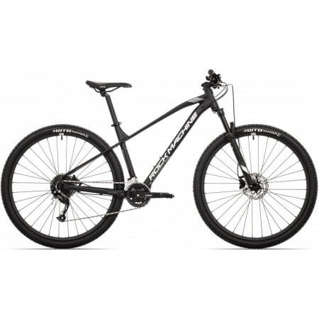 Biciclete mountain bike (MTB) - Bicicleta Rock Machine Manhattan 90-29/2 29 Negru/Argintiu XL-21