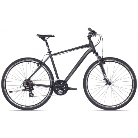 Ciclism - Bicicleta Rock Machine Rokk 30 28 Matte Black 51cm - (L)