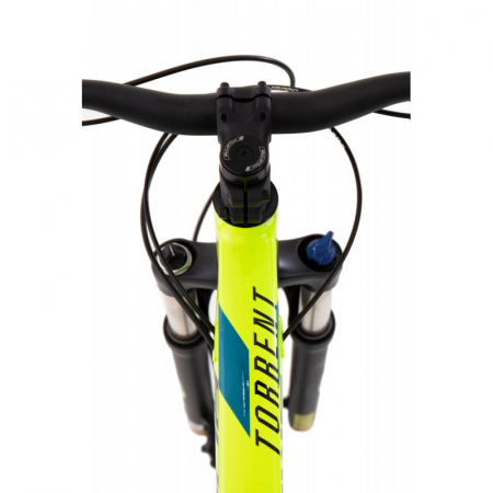 Bicicleta Rock Machine Torrent 20-29 29 Galben Fluo/Negru/Albastru Petrol L-19 [3]