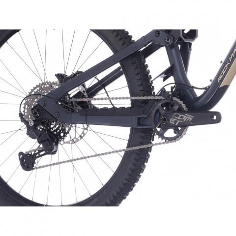 Bicicleta Rock Machine Whizz FS II 50 27.5/29 Matte Deep Ocean Blue 16.0 - (M) [8]