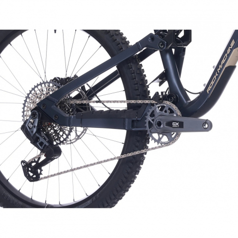 Bicicleta Rock Machine Whizz FS II 90 AXS 27.5/29 Matte Deep Ocean Blue 16.0 - (M) [8]