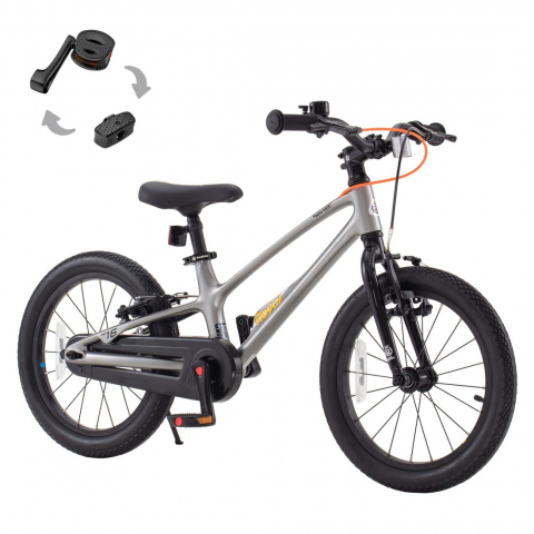 Biciclete copii - Bicicleta Royal Baby EZ Space Shark 18 Grey