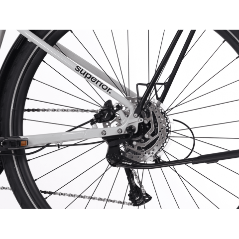 Bicicleta Superior BLOX 6.2 T 28 Gloss Grey 46cm - (M) [2]