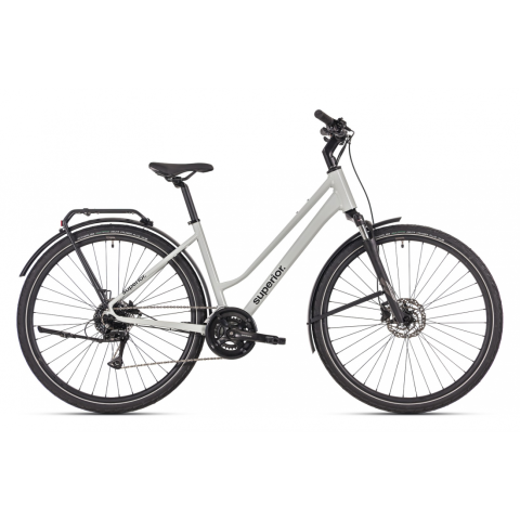 Ciclism - Bicicleta Superior BLOX 6.2 T MS 28 Gloss Grey 38cm - (S)