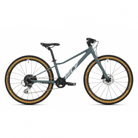 Biciclete copii - Bicicleta Superior FLY 24 Matte Trooper Green/Hologram Chrome