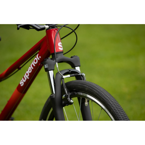 Bicicleta Superior RACER 27 27.5 Gloss Racing Red 15.5 - (S) [4]