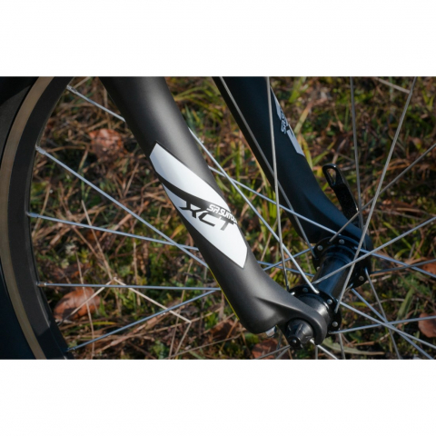 Bicicleta Superior Racer XC 24 Gloss White/Blue/Neon Yellow [2]