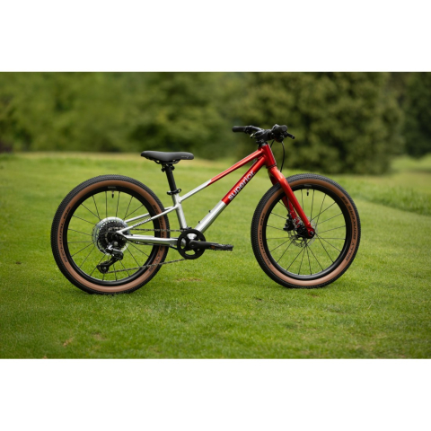 Bicicleta Superior TEAM 20 20 Gloss Brushed Alu/Red [1]