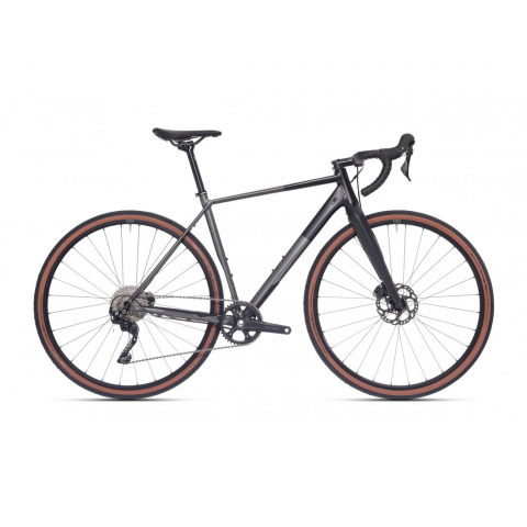 Ciclism - Bicicleta Superior X-ROAD 6.2 GR 28 Matte Anthracite/Black 56cm - (L)