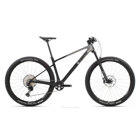 Ciclism - Bicicleta Superior XP 9.1 29 Matte Dark Chrome/Carbon 17.5 - (M)