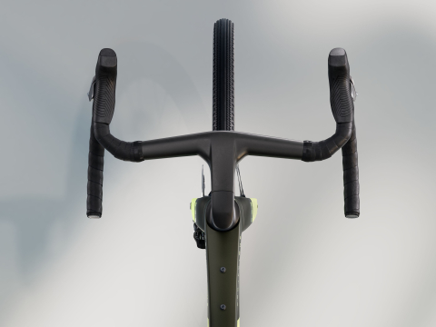 BICICLETA TREK CHECKMATE SLR 7 AXS OLIVE DRAB/GLOWSTICK M [2]