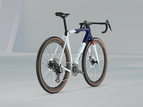 BICICLETA TREK CHECKMATE SLR 9 AXS MATTE HEX BLUE/PLASMA GREY PEARL M [1]