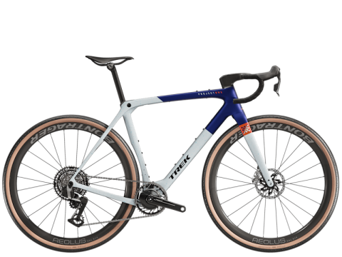 Ciclism - BICICLETA TREK CHECKMATE SLR 9 AXS MATTE HEX BLUE/PLASMA GREY PEARL XS