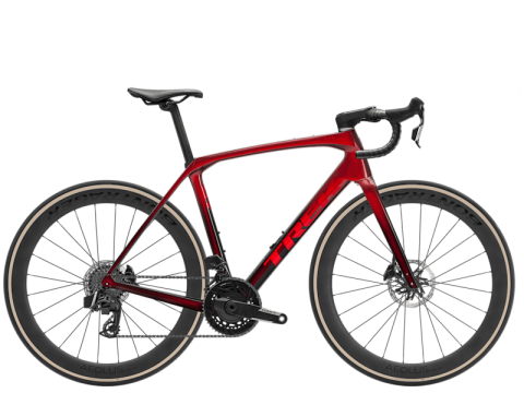 Biciclete - Bicicleta Trek Domane SLR 7 AXS Metallic Red Smoke to Red Carbon Smoke 58 cm