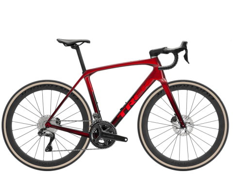 Biciclete - Bicicleta Trek Domane SLR 7 Metallic Red Smoke to Red Carbon Smoke 47 cm