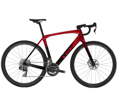 Biciclete - BICICLETA TREK DOMANE SLR 9 AXS METALLIC RED SMOKE TO RED CARBON SMOKE 54