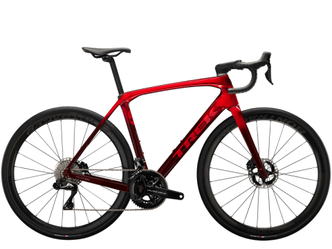 Biciclete - BICICLETA TREK DOMANE SLR 9 METALLIC RED SMOKE TO RED CARBON SMOKE 56