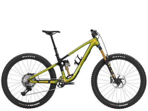 Biciclete mountain bike (MTB) - Bicicleta Trek Fuel EX 9.8 XT DI2 Gloss Chameleon Green /Matte Black XXL