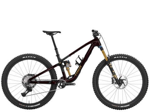 Biciclete mountain bike (MTB) - Bicicleta Trek Fuel EX 9.8 XT DI2 Gloss Dark Carmine/Matte Trek Black S