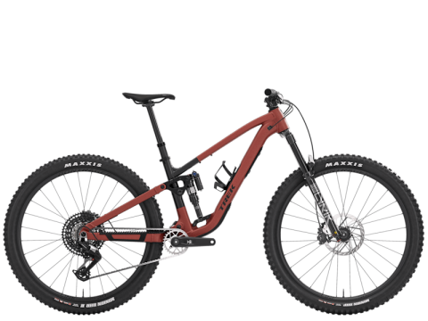 Ciclism - BICICLETA TREK FUEL EX 9 EA90 MATTE SEDONA RED/PENNYFLAKE SPLATTER M