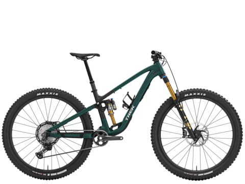 Biciclete mountain bike (MTB) - BICICLETA TREK FUEL EX 9 XT MATTE JUNIPER/BLUE SAGE SPLATTER M