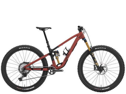 Biciclete mountain bike (MTB) - BICICLETA TREK FUEL EX 9 XT MATTE SEDONA RED/PENNYFLAKE SPLATTER M