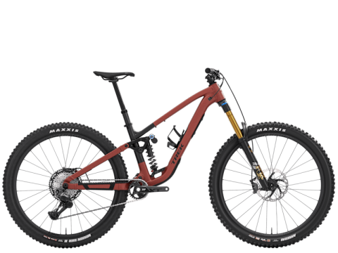 Biciclete mountain bike (MTB) - BICICLETA TREK FUEL LX 9 XT DI2 MATTE SEDONA RED/PENNYFLAKE SPLATTER S