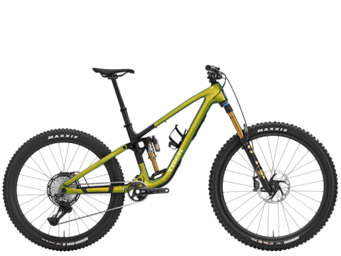 Biciclete mountain bike (MTB) - Bicicleta Trek Fuel MX 9.8 XT DI2 Gloss Chameleon Green /Matte Black XL