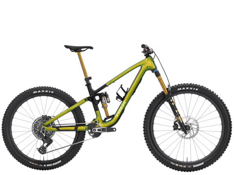 Biciclete mountain bike (MTB) - Bicicleta Trek Fuel MX 9.9 X0 AXS Gloss Chameleon Green /Matte Black L